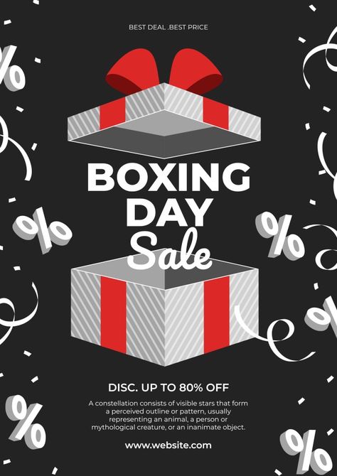 Professional Duotone Best Deal Boxing Day Sale Poster Birthday Sale Poster, Sale Poster Design Marketing, Graphics Aesthetic, Xpander Cross, Christmas Sale Poster, Winter Graphics, Winter Banner, Festive Poster, Christmas Marketing