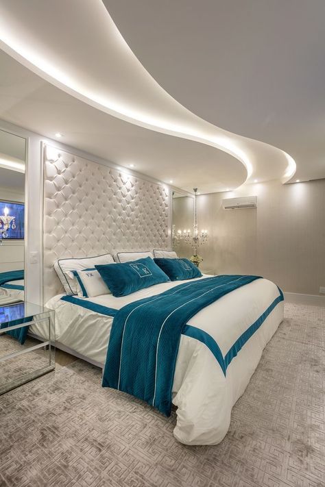 Gypsum Board Design, Board Design Ideas, Yoga Room Design, Home Bedroom Design, False Ceiling Bedroom, Unique Bedroom Design, New Ceiling Design, Stylish Bedroom Design, Interior Ceiling Design