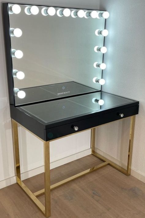 As an Amazon Associate, I earn from qualifying puchases. black vanity table,black dressing table,black makeup vanity,black vanity desk,glass top makeup vanity,black dressing table mirror,black and gold dressing table,black makeup vanity with lights,black dressing table stool,black makeup table,black dressing table with mirror,makeup desk with mirror and lights,black makeup desk,small black dressing table,black vanity desk with mirror and lights,black dressing table with drawers, makeup vanity Black Makeup Desk, Makeup Vanity Black, Black Makeup Table, Desk Glass Top, Vanity Table Ideas, Gold Dressing Table, Makeup Desk With Mirror, Dressing Table Black, Black Dressing Table