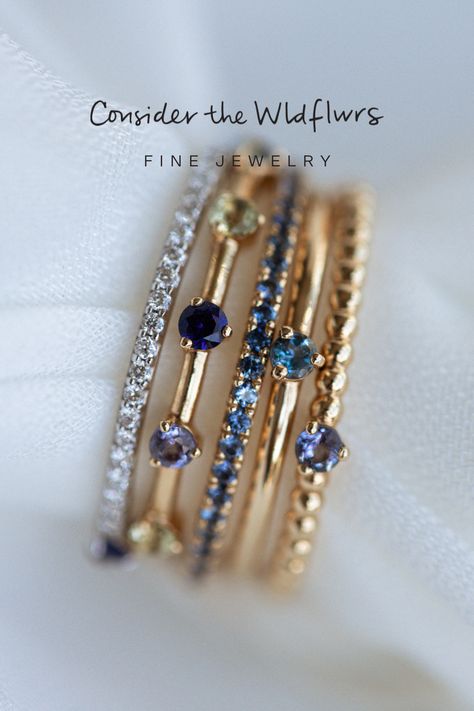 Stack Mothers Ring, Ring For Mothers, Birthstone Stacking Rings Gold, Sapphire Stack Rings, Birthstone Stack Rings, Stacked Birthstone Rings, Kids Birthstone Ring, Stackable Mothers Rings, Birth Stone Ring Designs