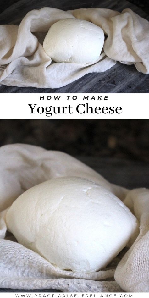 Homemade Cheese Recipes, Cheese Sauces, Cheese Recipes Homemade, Diy Yogurt, Yogurt Cheese, Cheese Making Recipes, Cheese At Home, Kefir Recipes, Making Yogurt