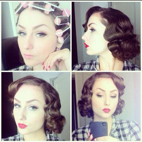 Mrs Maisel Hair, 1950 Nails, Idda Van Munster, Wet Set, Mrs Maisel, Rockabilly Hair, Pin Curls, Pin Up Hair, Hair Clothes