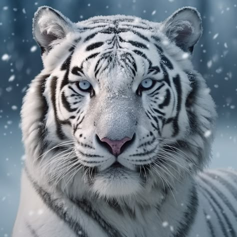 Siberian Tiger Photography, White Tiger Girl, White Tiger Pictures, White Siberian Tiger, White Tiger Art, Animal Extinction, Animal Intelligence, Piercing Blue Eyes, Tiger Photography