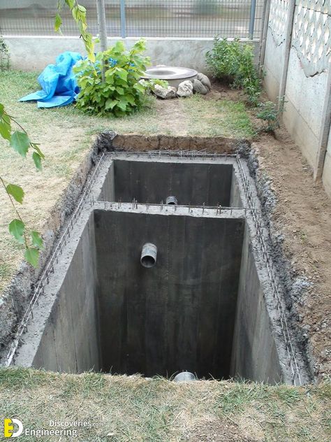 Fossa Séptica, Septic Tank Design, Diy Septic System, Septic Tank Systems, Septic System, Shower Tile Designs, Tile Shower Ideas, Modern House Exterior Colors, In Front Of House