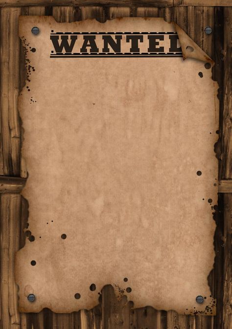 WANTED - Template by Maxemilliam on DeviantArt Wanted Poster Template, Wanted Template, Western Invitations, Poster Template Free, Western Theme Party, Wanted Poster, Wilde Westen, Western Parties, Cowboy Theme