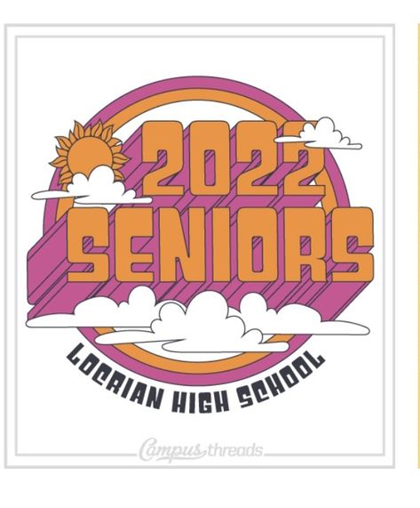 Senior Sunset Shirts, Senior Sunrise Shirts, Seniors Logo, Senior Class Tshirts, Students Council, Senior Tshirts, Staff Design, Sr Logo, Senior Class Shirts