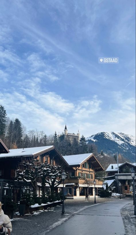 Gstaad Switzerland Winter, Gstaad Aesthetic, Gstaad Switzerland, Winter Getaway, Winter Vibes, Clipuri Video, Winter Vacation, Winter Wonder, Ski Trip