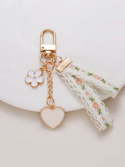 Shop Cute Keychains | Trendy Fashion Accessories | SHEIN USA Aesthetic Keychain, Purse Charms Diy, Recuerdos Primera Comunion Ideas, Kawaii Keychain, Anting Manik, Enamel Keychain, Cute Keychains, Keychain Craft, Trendy Fashion Accessories