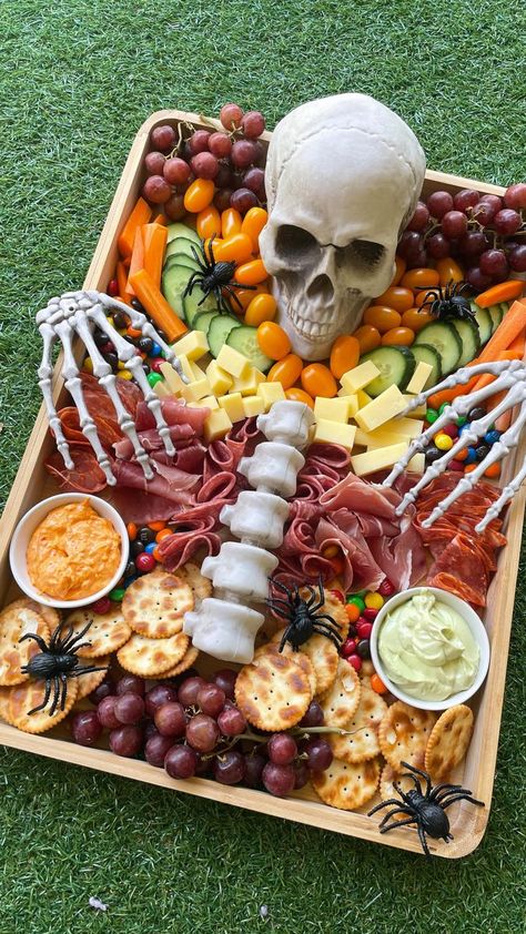 Emily Christos | Perth mum | Easy Recipes and Platters on Reels | Billie Eilish · bury a friend Pumpkin Platter, Bury A Friend, Halloween Platter, Easy Halloween Party Food, Halloween Food Appetizers, Halloween Fruit, Vegetable Tray, Spooky Food, Vegetable Platter