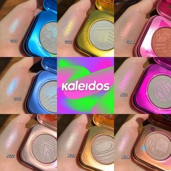 Kaleidos Makeup Highlighter, Kaleidos Highlighter, Kaleidos Makeup, Makeup Counter, Personal Empowerment, Unique Makeup, Fancy Makeup, Makeup Swatches, Luxury Makeup