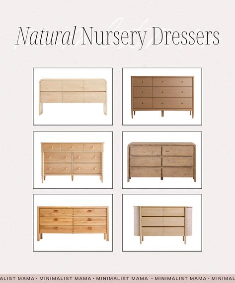 Searching for cute nursery dressers for your baby boy nursery or baby girl nursery? These cute wood dressers are neutral and modern and perfect for your baby room! Natural Wood Nursery Dresser, Light Wood Dresser Nursery, Natural Wood Nursery Furniture, Ikea Nursery Dresser, Neutral Nursery Dresser, Floating Dresser, Baby Boy Nursery Room Design, Nursery Dressers, Modern Baby Boy Nursery