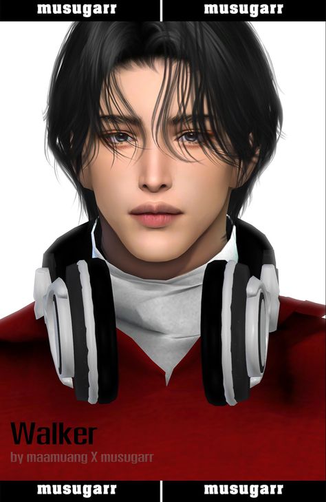 #sims4 #thesims4 #ts4 #creating #art #artist #cc #games #gaming #musugarr #maamuang Henry Cavill Sims 4, Sims 4 Cc Asian Male Hair, Sims 4 Shades Cc, Sims 4 Sims Characters Male, Hezeh Hair Sims 4, The Sims 4 Male Skin Cc, Sims 4 Cc Patreon Male Face, Sims Characters Male, Male Eye Presets Sims 4 Cc