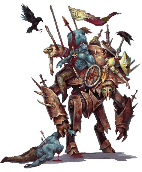 Monsters for Dungeons & Dragons (D&D) Fifth Edition (5e) - D&D Beyond Cadaver Collector, D&d Monsters, Mechanical Monster, 5e Monsters, Fantasy Faction, Dnd Minis, D D Monsters, Wildlife Artwork, Dragon Rpg