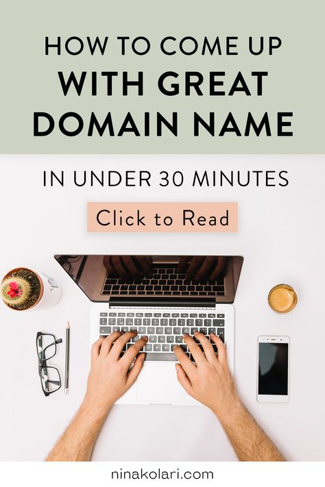 Still struggling in choosing a domain name? Worry no more! I'll show you how you can come up with a great domain name in your niche without spending countless hours searching for ideas. No matter what type of website you are starting whether it's a blog, a wedding store, or an affiliate website ,domain name is a critical part of the success. Check out my ideas and tips! #domainideas #domainnamegenerator Domain Names, Domain Name, Digital Marketing Company Name Ideas, Domain Name Ideas Website, Email Name Ideas, Wedding Website Url Ideas, Business Name Generator Free, Iphone Store, Domain Name Ideas