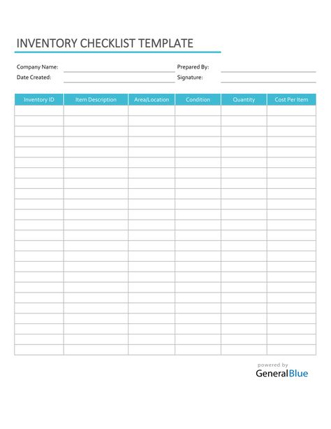 To track your inventory list more easily, an excel inventory checklist may come in handy. It keeps things organized and the template can be pulled up anytime. Inventory Checklist Template, Book Keeping Templates, Inventory List Template, Business Daily Planner, Business Planner Printables, Inventory Checklist, Inventory Sheet, Inventory Printable, Ipad Backgrounds