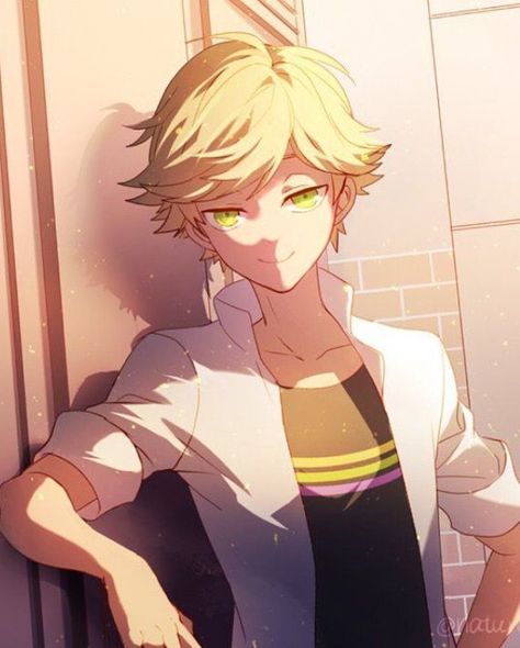 Miraculous Pictures - Adrien - Wattpad An Anime, Miraculous Ladybug, Anime Character, Blonde Hair, The Story, Blonde, Wall, Anime, Hair