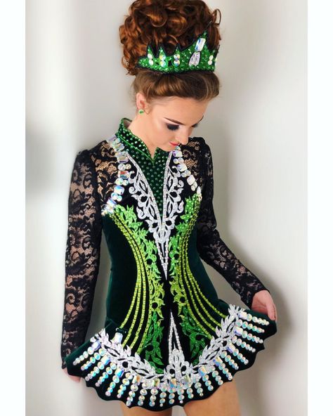 ||EMMA||...........#elitedancedesigns #2019 #embroidery #crystals #costume #irishdance #irishdancing #dress Dress Embroidery Designs, Irish Dance Dress Designs, Irish Costumes, Ireland Dress, Irish Dance Costume, Forest Dress, Irish Dance Solo Dress, Irish Dress, Irish Step Dancing