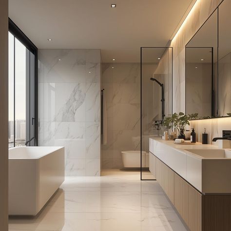 Master Bathroom Interior Design With the Modern Minimalist Theme Custom 3D Model and Realistic Visualization Rendering - Etsy Canada Minimalist Theme, Bespoke Furniture, Architecture Drawing, Bathroom Interior Design, Bathroom Interior, Minimalist Fashion, Modern Minimalist, Bathroom Design, Bespoke