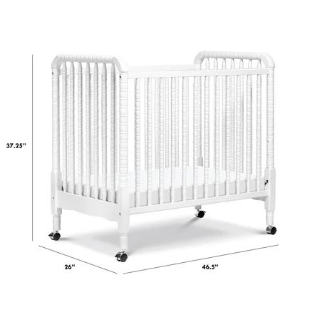 DaVinci Jenny Lind 3-In-1 Convertible Mini Crib | Wayfair Jenny Lind Crib, Bed Bassinet, Tummy Time Activities, Jenny Lind, Baby Changing Tables, Swivel Glider Recliner, Glider Rocker, Nursing Pillows, Toddler Beds