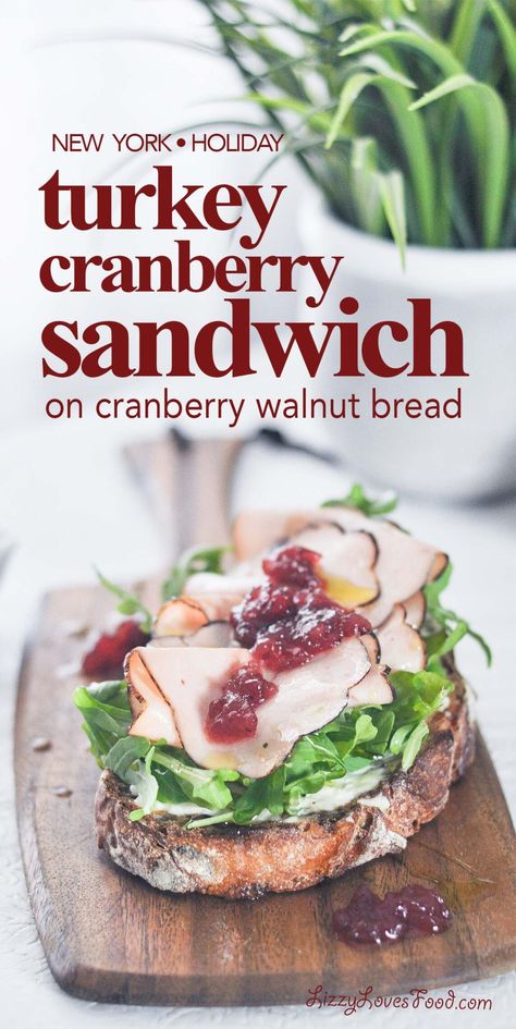 Bread With Sourdough Discard, Turkey Cranberry Sandwich, Cranberry Turkey Sandwich, Cranberry Sandwich, Thanksgiving Turkey Stuffing, Panera Recipes, Thanksgiving Sandwich, Make A Turkey, Cranberry Walnut Bread