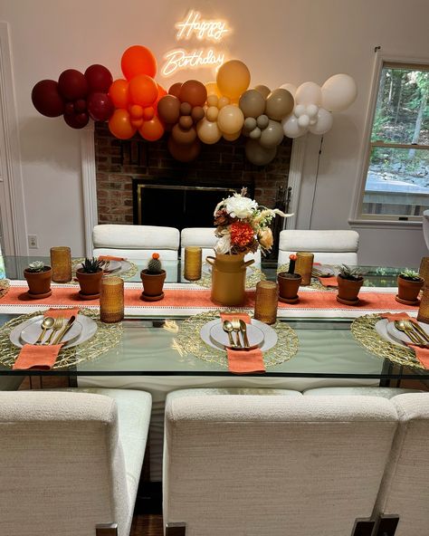 Inspired by the Arizona deserts 🌵🌞🏜️ We tried to find the perfect transitional theme for an end of summer birthday party. We used a color palette to match a gorgeous sunset and backdrop inspired by our theme. We also incorporated some cactus to add a touch of nature. Want a custom party theme? Fill out our event inquiry form with the link in our bio! 🫶🏼✨ • • • #arizonadesertbirthday #arizonadesertparty #cactuspartydecorations #sunsetpartydecor #desertchic #bohochicdesert #birthdayballooni... Desert Party, Desert Chic, Cactus Party, Summer Birthday Party, Gorgeous Sunset, Summer Birthday, Custom Party, End Of Summer, A Color