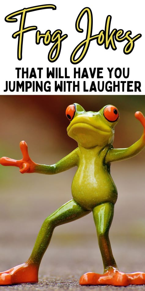 Frog Jokes, Kids Jokes And Riddles, Kids Questions, Lunchbox Jokes, Kid Jokes, Kids Jokes, Frog Stuff, Cheesy Jokes, Funny Riddles