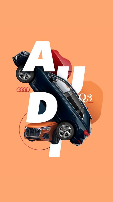 Audi digital campaign Satisfying Art, Car Advertising Design, Desain Editorial, Digital Campaign, Motion Design Video, Motion Graphics Inspiration, Grunge Nails, Design Presentation, Motion Graphics Design