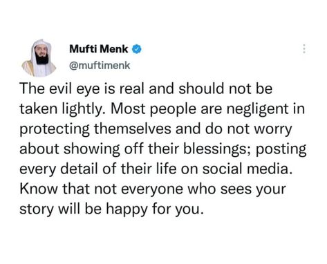 Because its real Nazar Is Real, Nazar Is Real Quotes, Evil Eye Quotes, Birthday Bestie, Quotes Smile, Islamic Things, Happy Quotes Smile, Eye Quotes, Mufti Menk