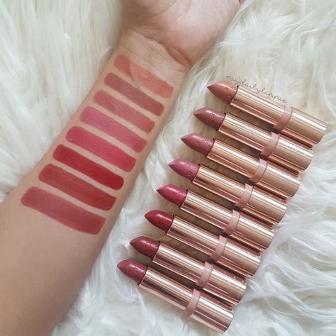 T-B: Appy, Pinkies Up, Lay Over, Still Crazy, Ghosted, Liquid Courage, Gallop, LA Lady. Colourpop Lipstick Swatches, Color Pop Lipstick, Crazy Lipstick, Drugstore Eyeshadow, Colourpop Lipstick, Mac Lipstick Colors, Colourpop Lip, Lip Collection, Best Lipstick Color