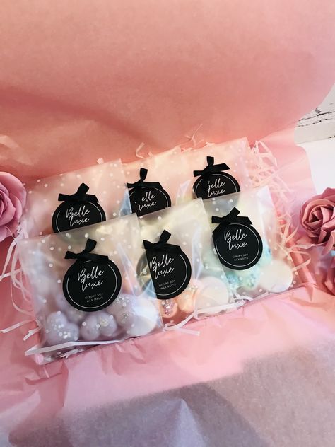 Wax Melts Packaging Ideas, Wax Melt Packaging, Cute Wax Melt Packaging, Wax Melts Packaging, Handmade Candles Diy, Wax Candles Diy, Diy Wax Melts, Soap Gifts, Săpunuri Handmade