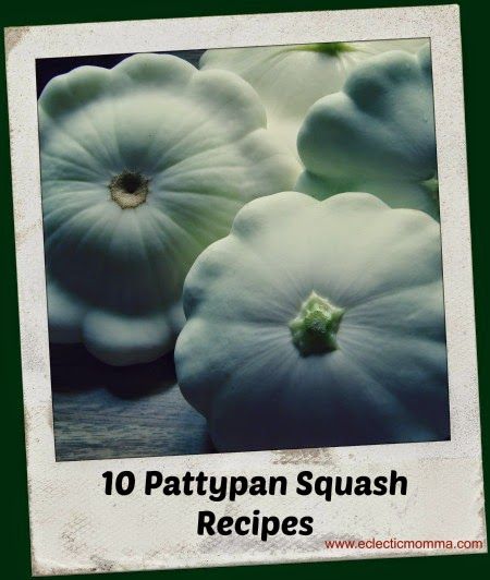 Eclectic Momma: 10 Pattypan Squash Recipes-**sausage, rice & cream cheese stuffed. Our favorite recipe Yum! Pattypan Squash Recipes Simple, Patapan Squash Recipes, Scallop Squash Recipes White, Scallopini Squash Recipes, Early White Bush Scallop Squash Recipes, White Scallop Squash Recipes, Patty Squash Recipe, White Squash Recipes, Scallop Squash Recipes