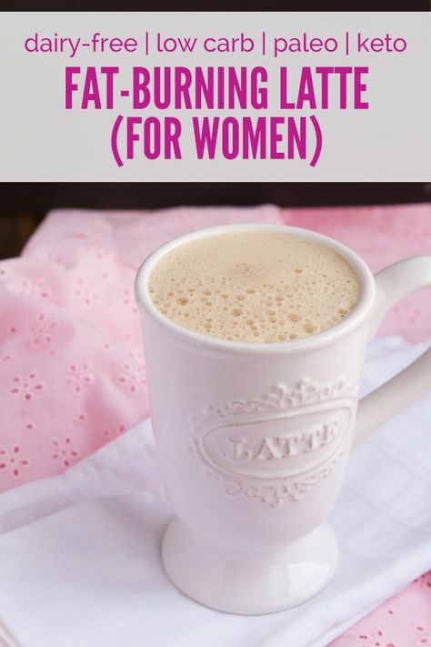 Fat-Burning Rocket Fuel Latte for Women #dairyfree #lowcarb #highfat #paleo #keto Desayuno Keto, Dairy Free Low Carb, Low Carb Drinks, Rocket Fuel, Low Carb Snack, Butter Coffee, Low Carb Dessert, Keto Drink, Keto Fat