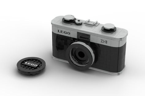 LEGO IDEAS - LEGO ZH1 - Working and Functional 35mm Film Camera Lego Camera, Lego Watch, Lego Juniors, Lego Jurassic, The Iron Giant, Lego Animals, Pinhole Camera, Lego Super Mario, Lego Super Heroes