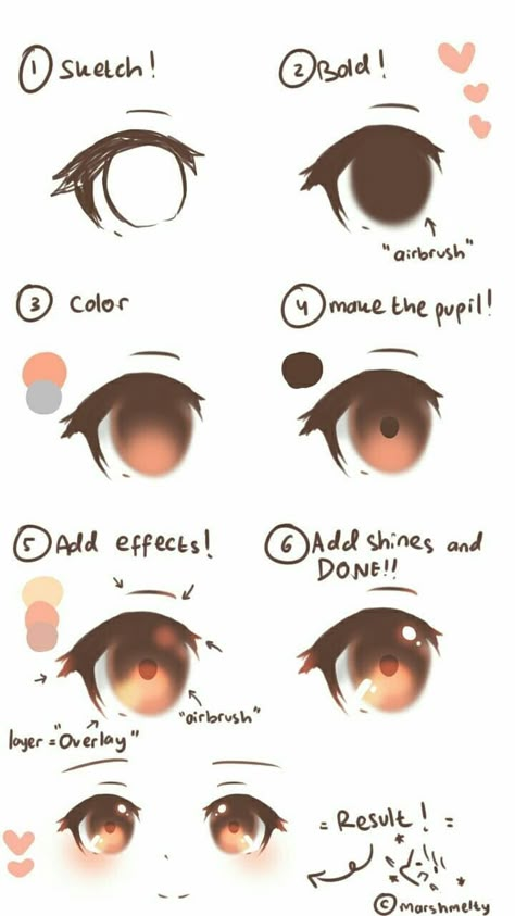 Eyes Drawing Realistic, Mata Manga, How To Draw Anime Eyes, Realistic Eye Drawing, How To Draw Anime, الفن الرقمي, Drawing Realistic, Eye Drawing Tutorials, Drawing Eyes