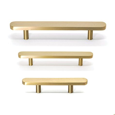 Brass Hardware - Hardware Concepts Brass Kitchen Handles, Wall Hooks Bathroom, Number 27, Handle Hardware, Cabinetry Hardware, Breeze Blocks, Study Nook, Arched Doors, Brass Kitchen