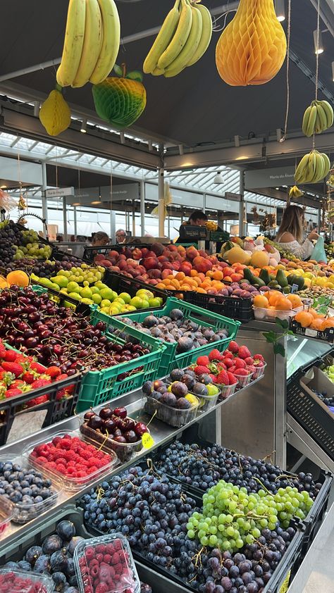 #europe #fruit #market #travelling #porto #portugal Porto Portugal Food, Portugal Food, Fruit Market, Porto Portugal, Spain Travel, Portugal, Spain, Fruit, Travel