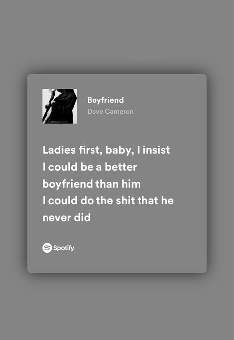 Boyfriend Dove Cameron Lyrics, Dove Cameron Lyrics, Boyfriend Dove Cameron, Dove Cameron Songs, Dove Cameron Boyfriend, Ig Music, Best Boyfriend, Just Lyrics, Dove Cameron