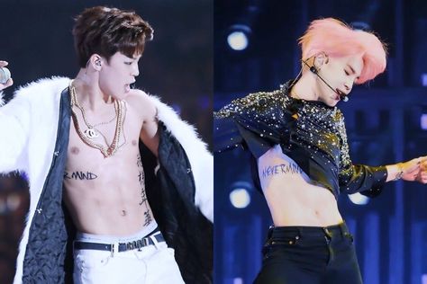 ‪*°★ Jimin ★*° BTS || NEVERMIND tattoo then and now Jimin With Tattoos, Jimin Tato, Jimin Nevermind Tattoo, Jimin’s Tattoo, Jimin Nevermind Tattoo Wallpaper, Jimin Inspired Tattoo, Jimin With Tattoos Edit, Jimin Tattoo, Kpop Tattoos