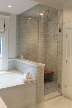 Pacific Heights - Transitional - Bathroom - san francisco - by Verner Architects Yellow Toilet, Master Bath Remodel, Bathroom Decorating, Bathroom Remodel Shower, Bath Room, Shower Remodel, Bathroom Renos, Toilet Accessories, Bath Tub