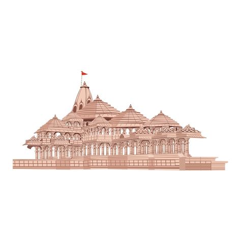 Ayodhya Temple Images, Ram Mandir Ayodhya Sketch, Ram Mandir Images, Ram Mandir Png, Temple Template, Temple Png, Ayodhya Temple, Free Laser Cut Files, God Ram