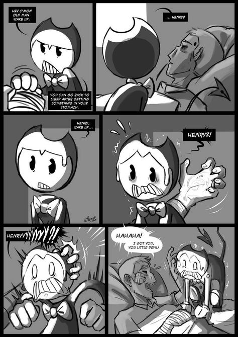 Batim New Soul Au, Bendy Y Boris, Horror Movies Funny, New Soul, Video Games Funny, Like A Cat, Bendy And The Ink Machine, Comic Collection, Funny Games