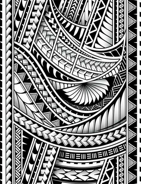 Samoan Drawing, Polynesian Patterns Design, Maori Wallpaper, Samoan Wallpaper, Polynesian Wallpaper, Maori Tattoo Design, Tongan Tattoo, Maori Tattoo Patterns, Maori Tattoo Arm