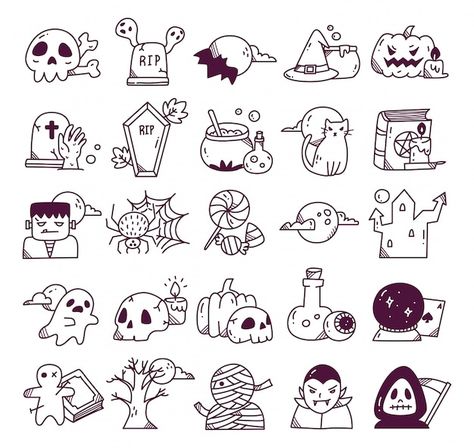 Doodle Ideas Halloween, Halloween Aesthetic Doodles, Halloween Doodle Ideas, Spooky Doodles Happy Halloween, Cute Spooky Doodles, Esoteric Doodles, Cool Halloween Drawings, Vampire Doodle, Halloween Doodles Simple