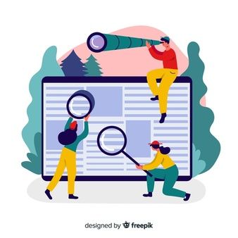 Research Vectors, Photos and PSD files | Free Download 동화 삽화, Competitor Analysis, Wireframe, Education And Training, Displaying Collections, Flat Design, Vector Photo, Good Company, Landing Page