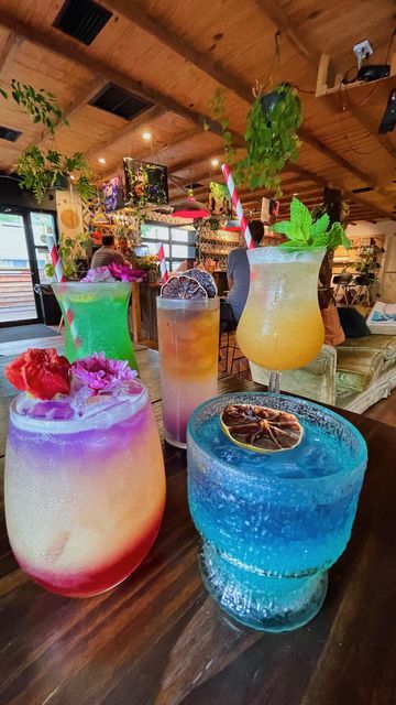 Ashley | Jacksonville FL Food Creator on Instagram: "Booze Free Bar in Jax, Florida 🍹 Did you know that @wildcraftersjax is Latin owned? I got the pleasure to work with @yhangquintero that’s from Venezuela and it was the chillest vibes! Wildcrafters is a booze free bar that offers beautiful mocktails with kava or zero proof liquor and they both taste delicious! It’s definitely a good spot to chill during the day and have a drink without worrying about the booze. If you check them out, make sure you show them who sent you! 🤭 Drink list 🥂 🏝️ Island Boy 🍹All my Life 🍵 Joda 🌟 🥃 Karma 🌺Apeshit 🌟 🙅‍♀️No Guidance 💙Fix You 🌟 #mocktailbar #boozefreebar #boozefree #kava #kavabar #mocktails #jaxfl #jacksonvillebeachflorida #jacksonvilleflorida #jaxfoodies" Beautiful Mocktails, Kava Lounge, Kava Bar, Mocktail Bar, Jacksonville Beach Florida, Drink List, Best Rooftop Bars, Rooftop Bars, Jacksonville Florida