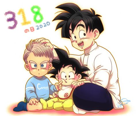 #Gohan #Goten #Trunks #Fanart #dragonballz Goten And Gohan, Trunks Y Goten, Gohan And Trunks, Trunks X Goten, Gohan Teen, Trunks Fanart, Gohan Fanart, Trunks And Goten, Goten And Trunks