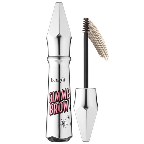 Best color eye makeup for seniors with g... - Beauty Insider Community Color Eye Makeup, Benefit Gimme Brow, Sparse Eyebrows, Benefit Brow, Gimme Brow, Beauty Advisor, Peach Palette, Filling In Eyebrows, Silver Grey Hair