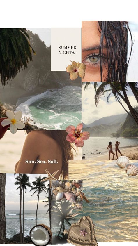 Surf Wallpaper Aesthetic, Vinyl Aesthetic, Beachy Aesthetic, Beach Sunset Wallpaper, Ocean Girl, Cute Summer Wallpapers, Surf Life, Sunset Wallpaper, Photo Wall Collage