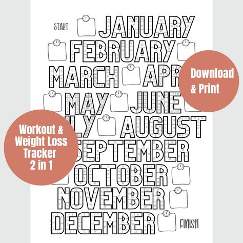 Excited to share the latest addition to my #etsy shop: Workout and Weight Loss Tracker, Daily Log, Visual Fitness Habit Planner Journal, Instant Digital Download, Printable PDF, 2022 Insert #weightloss #workout #fitness https://etsy.me/3t9ggnA Work Out Tracker Free Printable, Workout Coloring Calendar, 2023 Workout Tracker, Fitness Tracker Printable Free, Monthly Fitness Tracker, Bulit Journal, Fitness Habit Tracker, Goals Calendar, Workout Tracker Printable Free