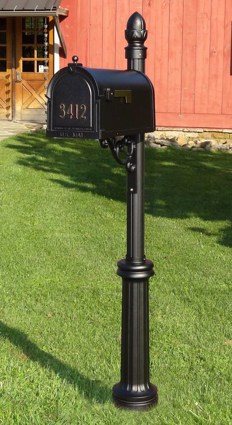 Cluster Mailboxes, Easy Garden Ideas, Home Mailboxes, Relaxing Garden, Mailbox Makeover, Neoclassical House, Architectural Mailboxes, Mailbox Posts, Mailbox Design